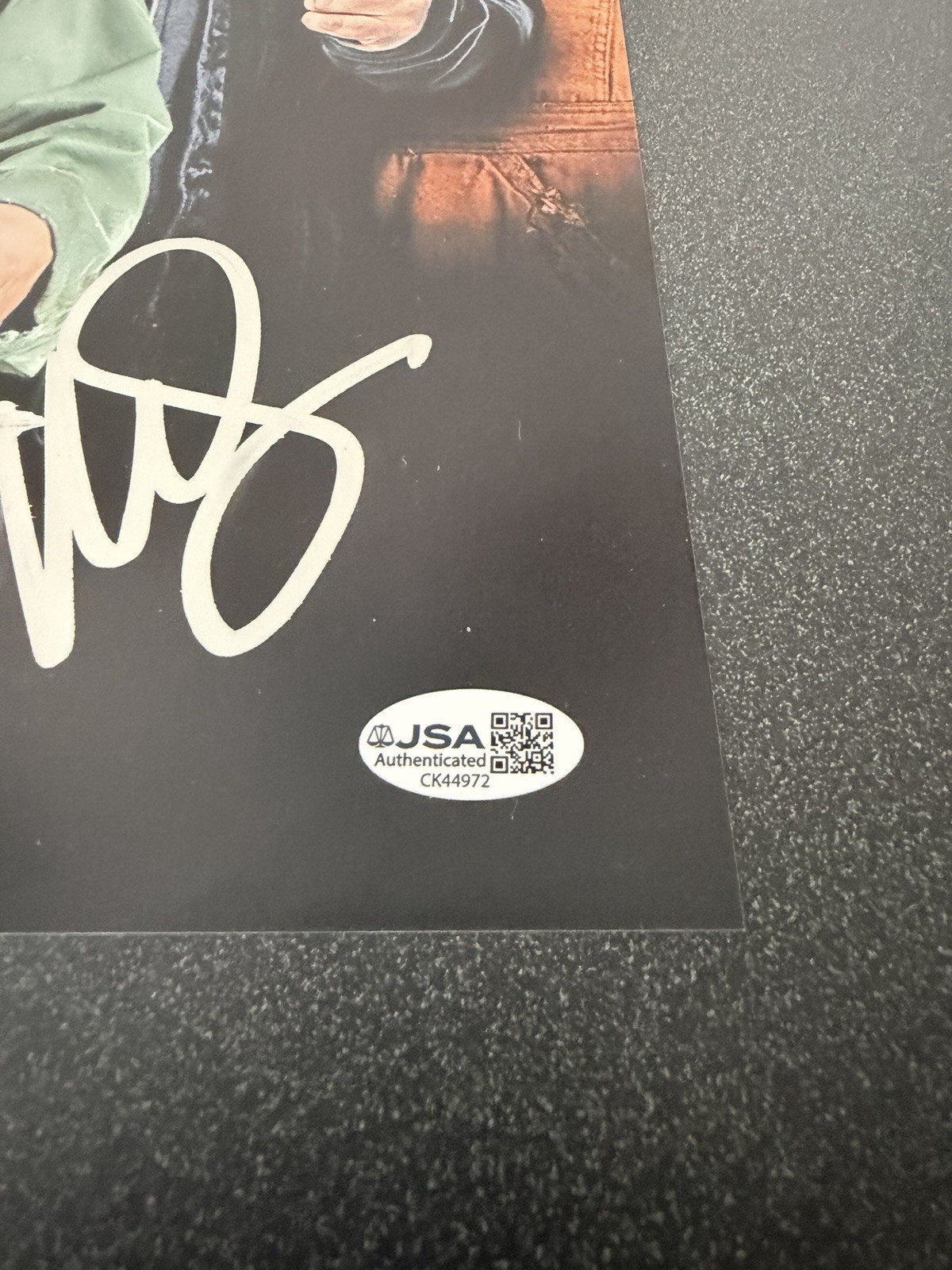 JESSE EISENBERG & NICK SWARDSON SIGNED ‘30 MINUTES OR LESS’ 12X18 POSTER JSA COA