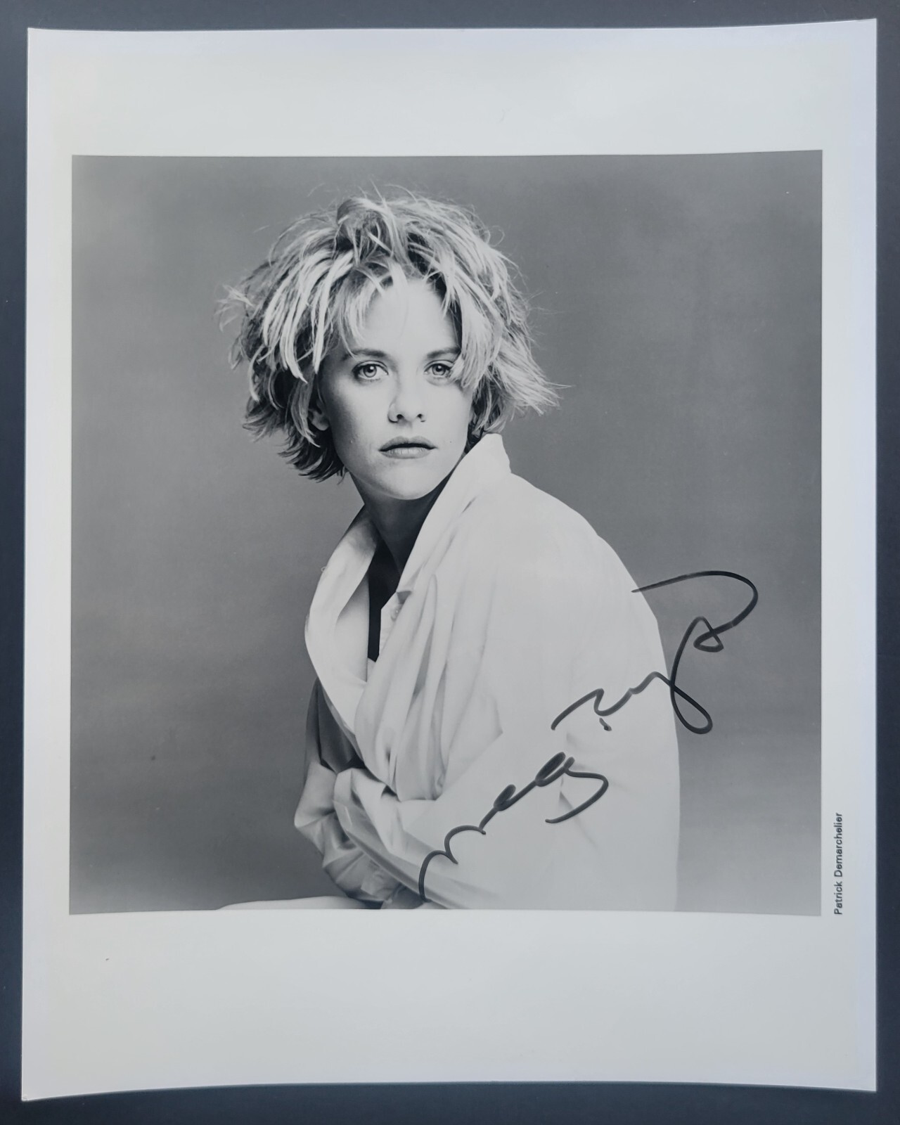 American Actress And Director Meg Ryan Signed Autographed Photo Romantic Comedy