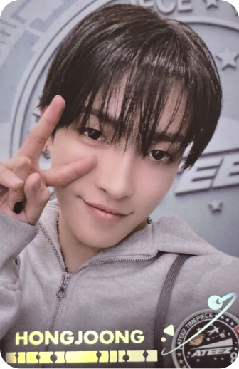 [On Hand] ATEEZ Golden Hour Part.4 NASA Special Selfie SPACE ver. Photocard