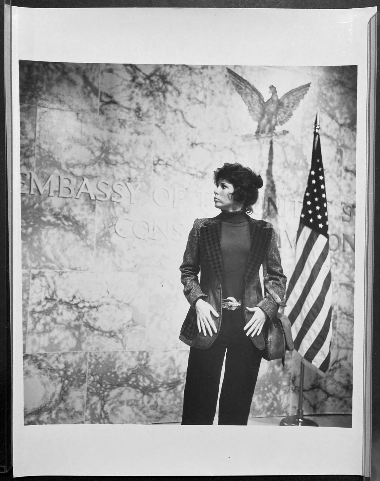 1976 ABC TV KIM DARBY “MYSTERY OF THE WEEK: FREE COFFIN” ORIG PROMO PHOTO #2