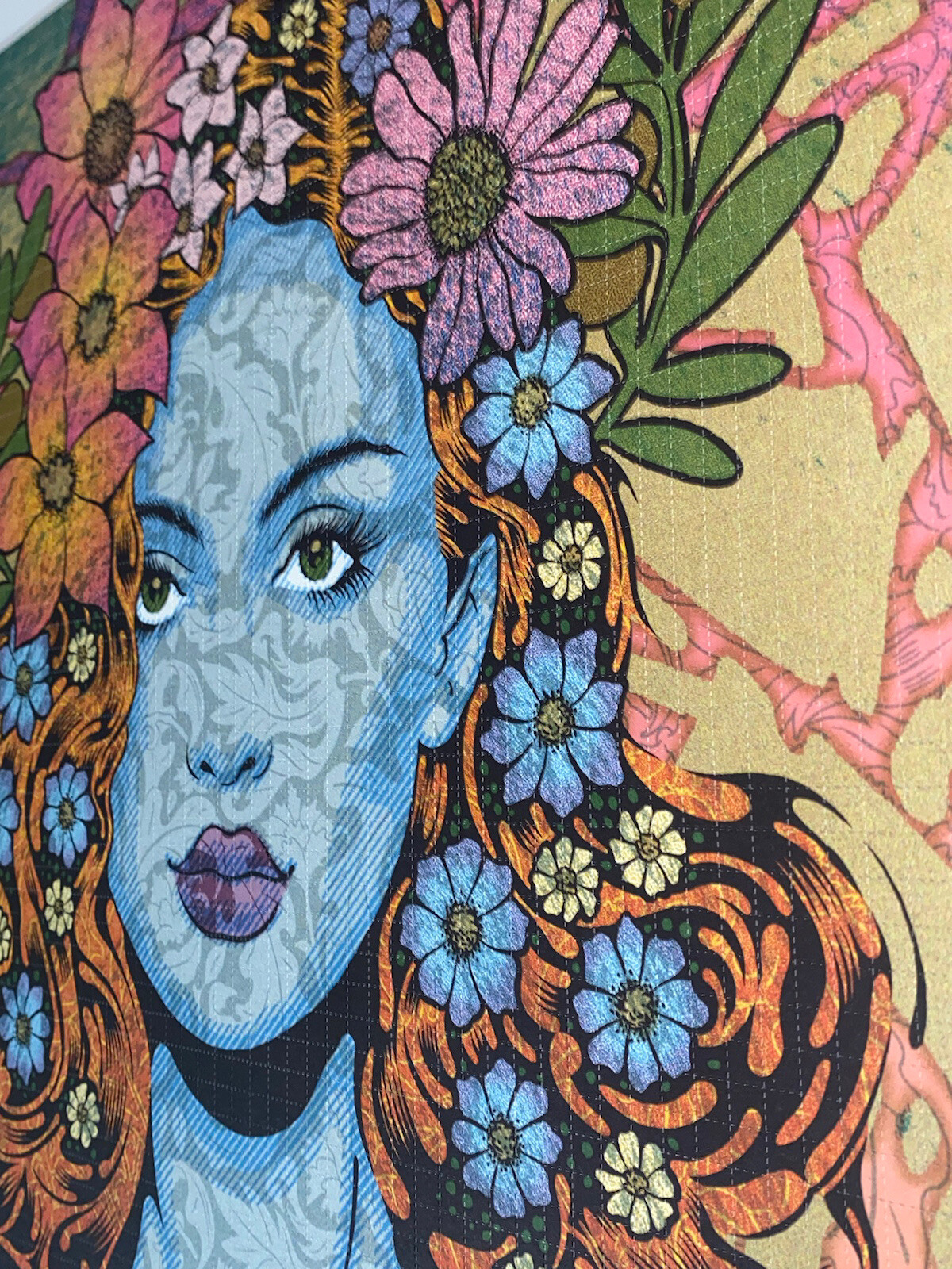 Chuck Sperry Sappho Large Blotter Print Silkscreen Poster 22 S/N X/400 Sold Out!