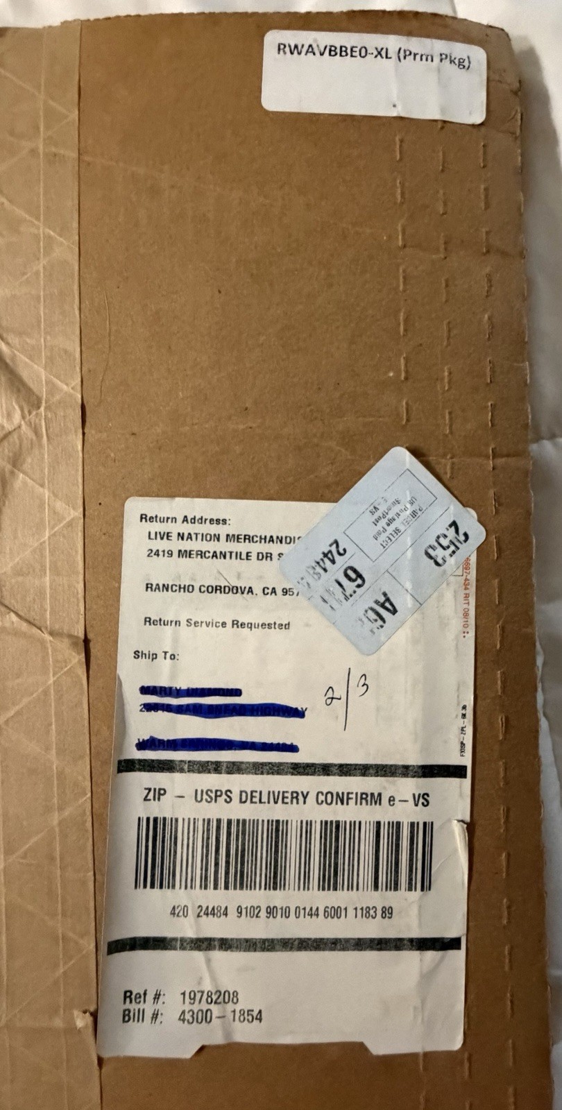 Roger Waters Wall Live 2010 VIP Package. Never Opened!