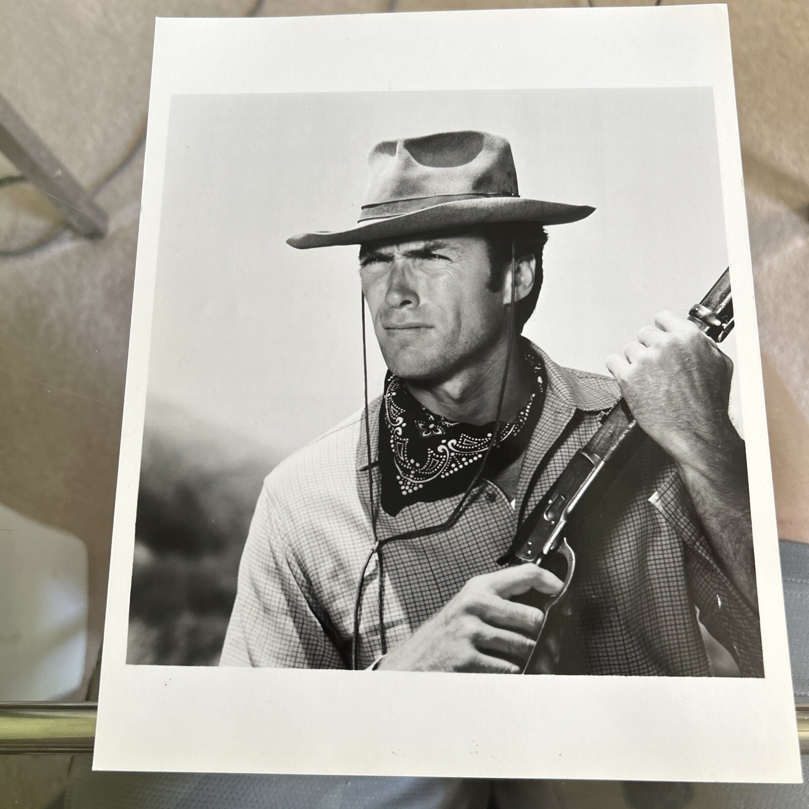 CLINT EASTWOOD RAWHIDE TV SHOW 8X10 PRESS PHOTO