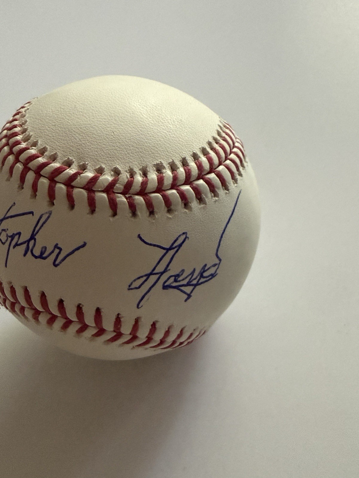 CHRISTOPHER LLOYD SIGNED OFFICIAL MAJOR LEAGUE BASEBALL AUTOGRAPH JSA