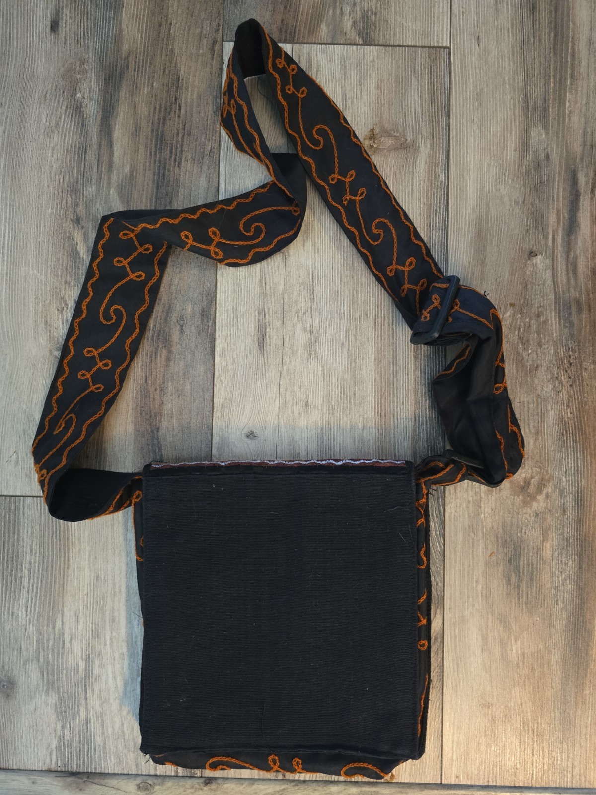 Grateful Dead Guitar Drum Dancing Bears Messenger Bag Purse Made in Nepal
