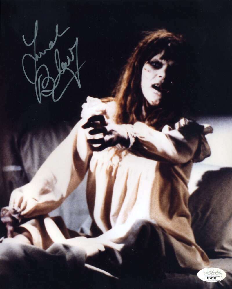 Linda Blair JSA Coa Signed 8×10 The Exorcist Photo Autograph