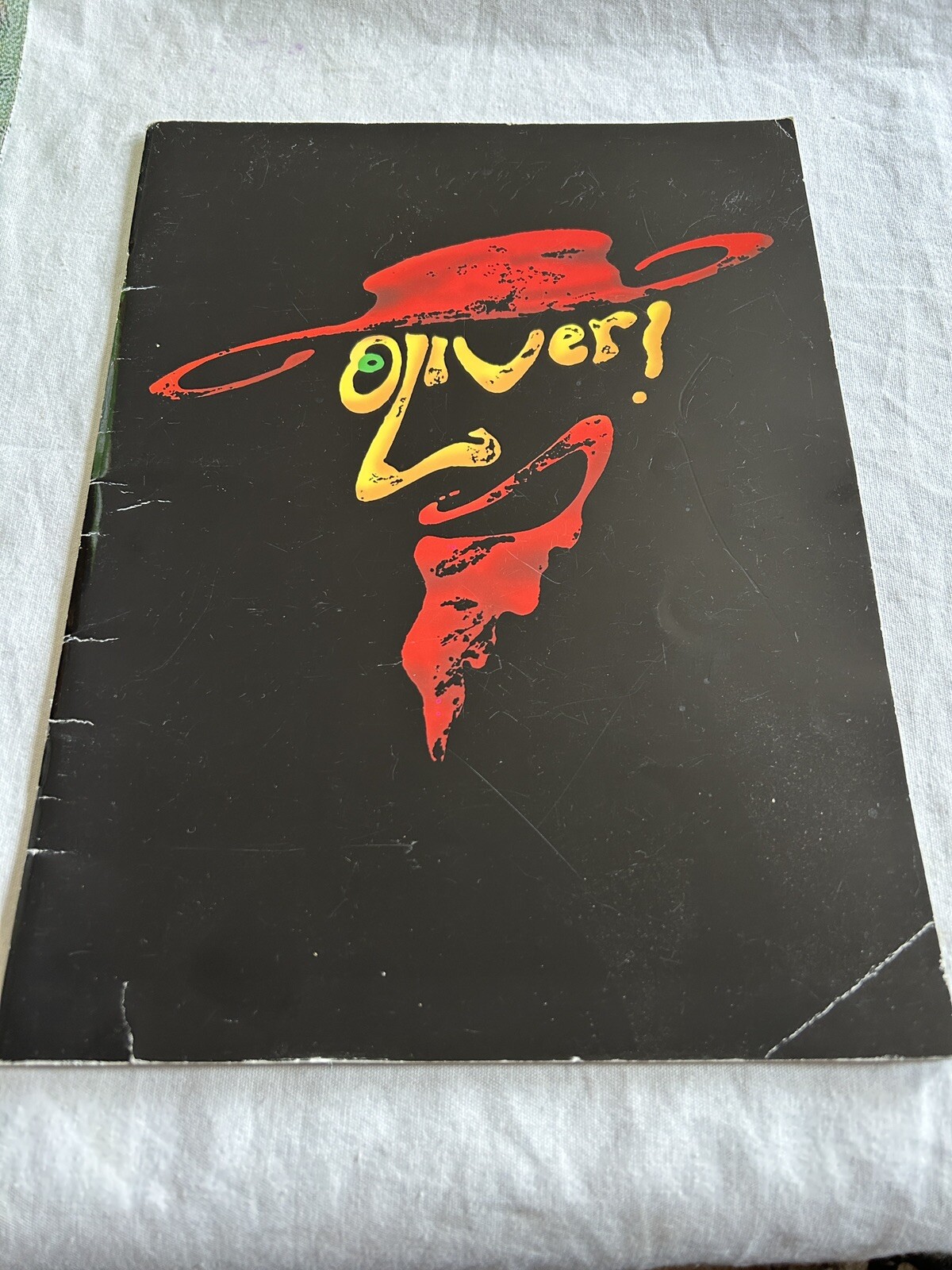 Oliver Souvenir Program American Premiere Buell Theatre Denver Souvenir