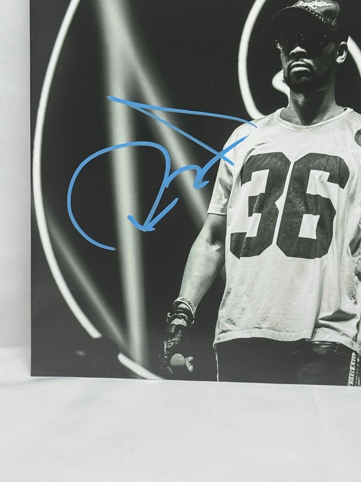 RZA Autograph Signed 8×10 Photo Rapper Wu Tang Actor Producer Rap Hip Hop