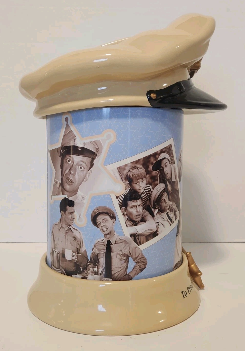 The Andy Griffith Show Cookie Jar 2004 Mayberry Barney Fife Don Knotts