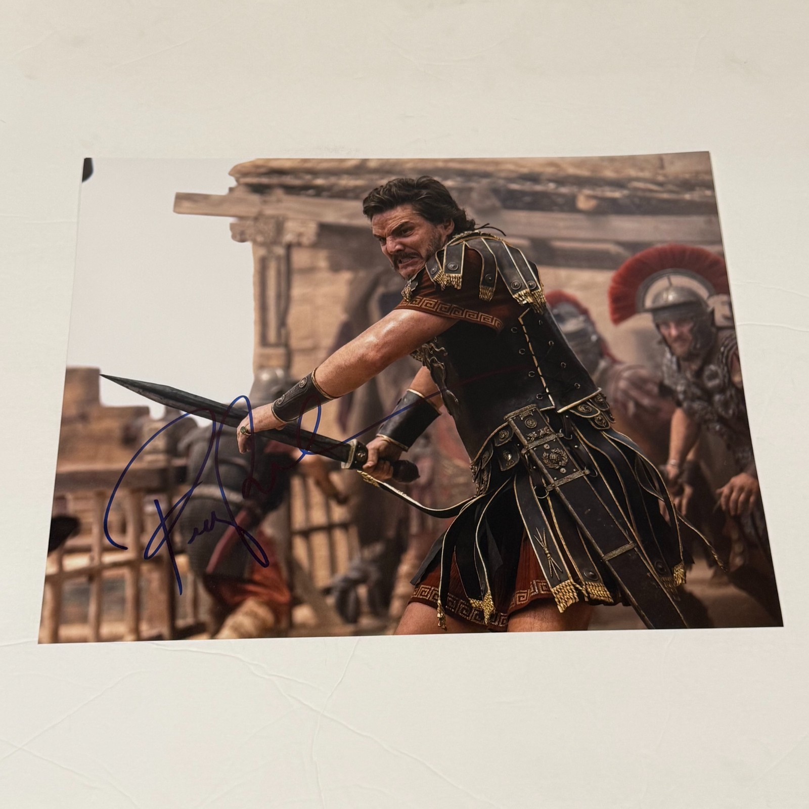 Pedro Pascal Autographed Gladiator 2 Movie 11×14 Photo 2