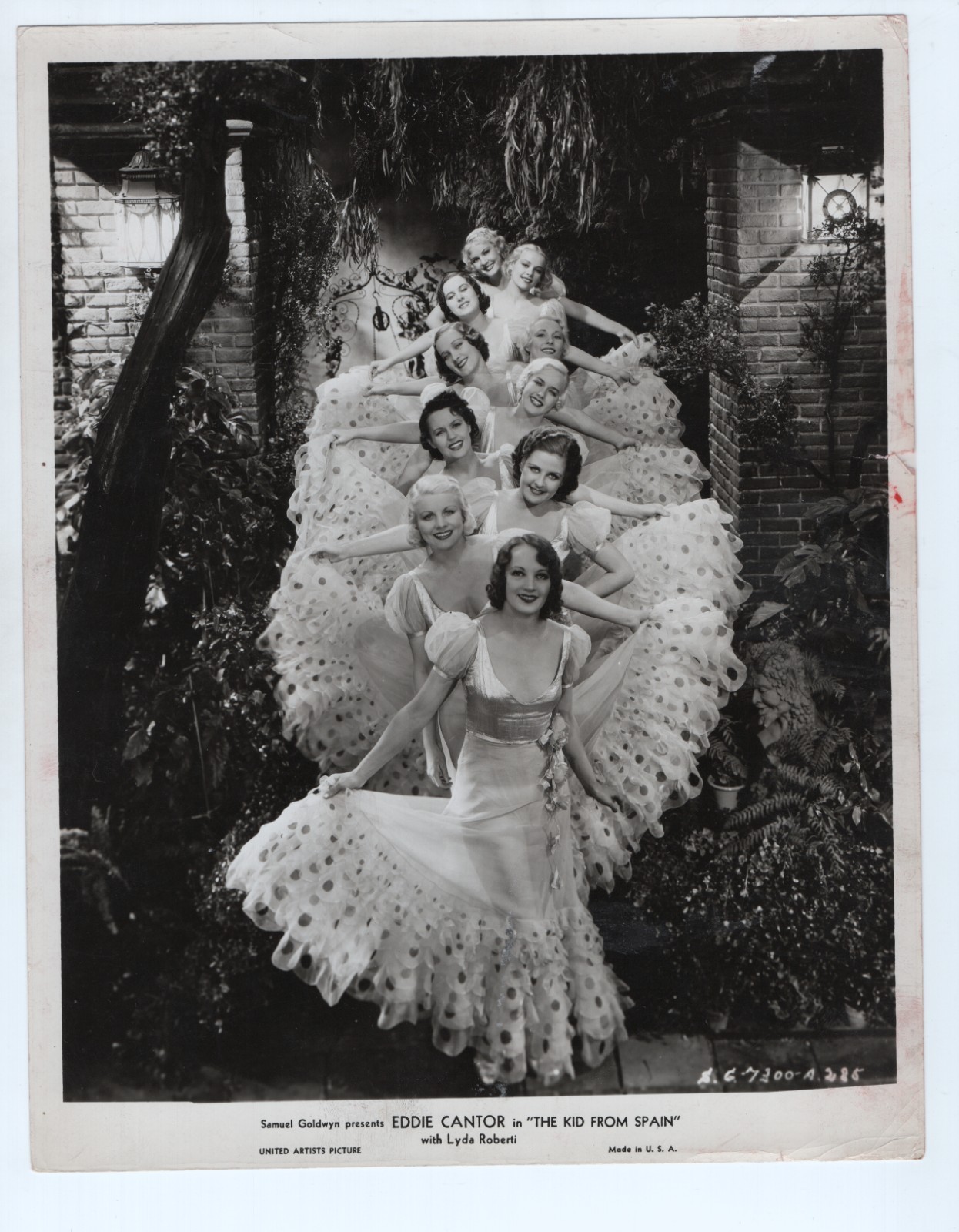 The Goldwyn Girls The Kid from Spain Orig 1932 8×10 Photo