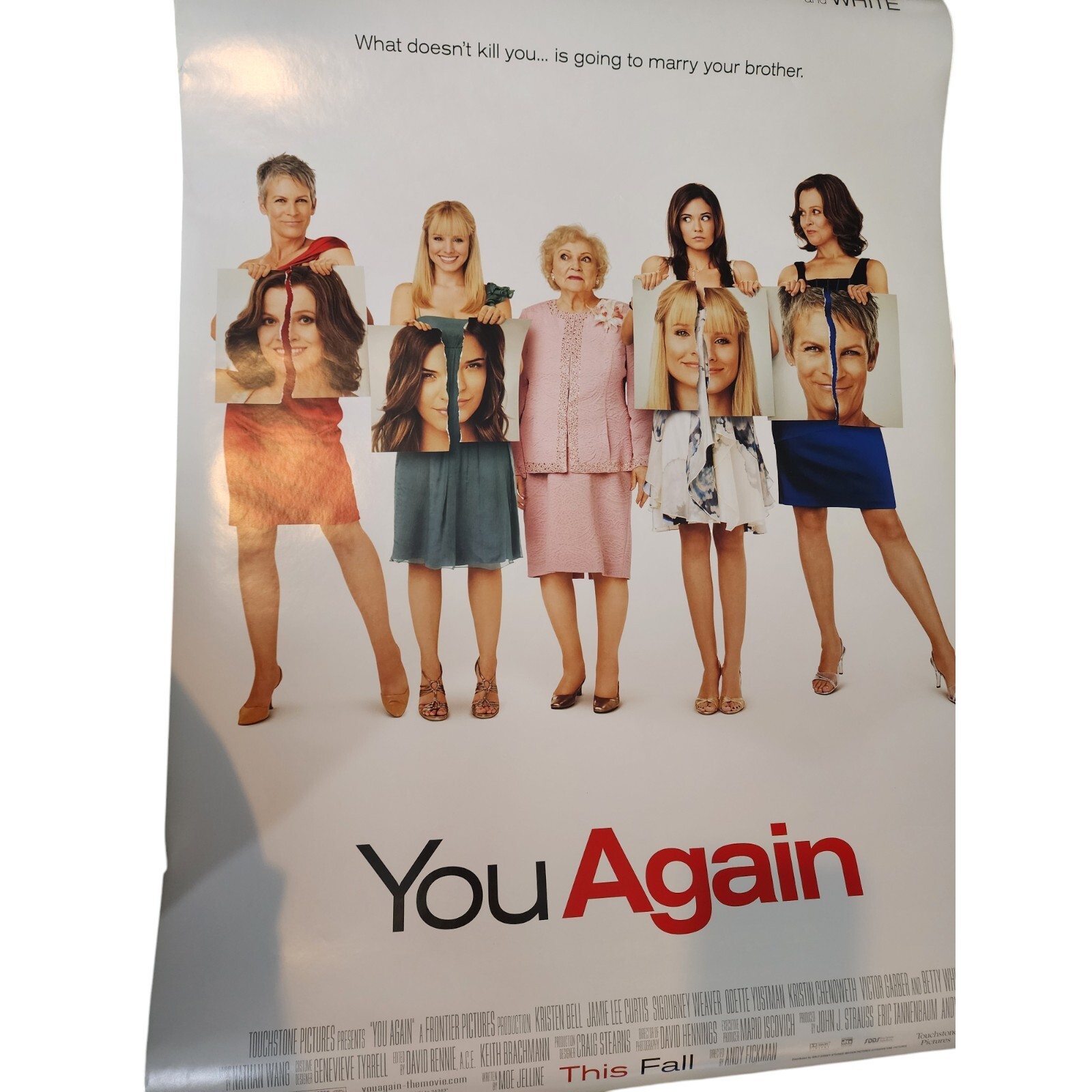 2010 You Again Family Comedy Double Sided 27″ x 41″ Theatrical Movie Poster
