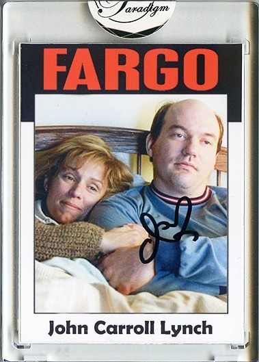 -FARGO- JOHN CARROLL LYNCH Signed/Autograph/Auto Certified Movie Trading Card