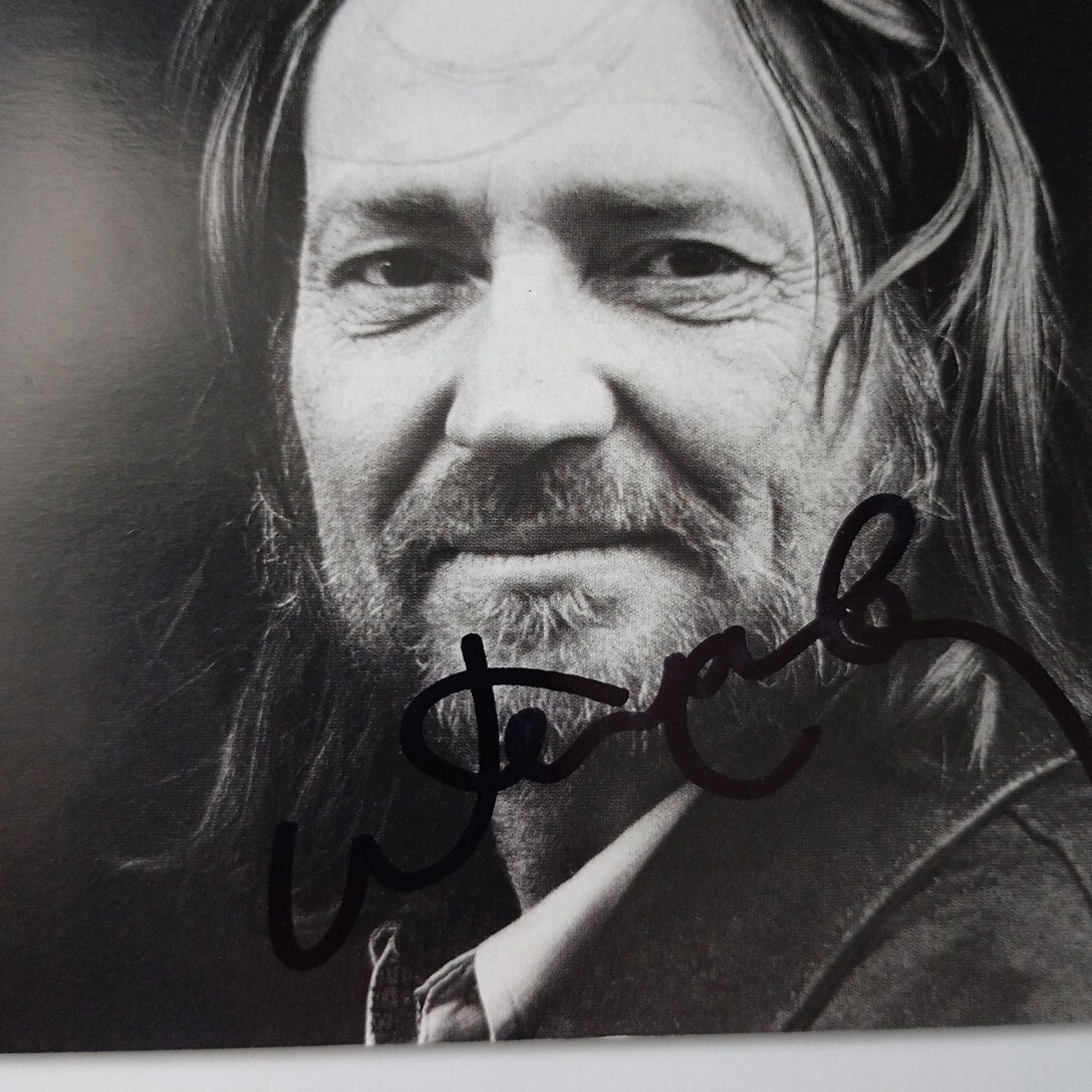 Willie Nelson Signed Autographed CD 70th Birthday With COA Country Music