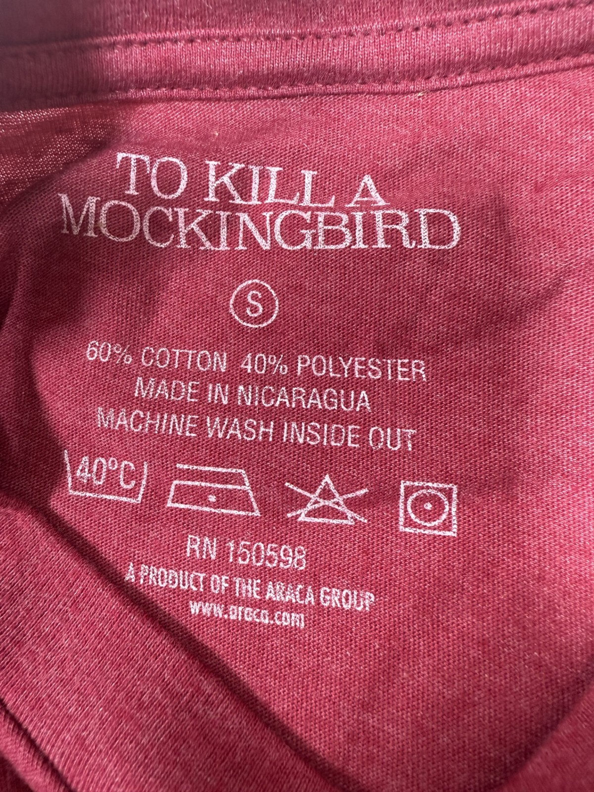 To Kill A Mockingbird Broadway Musical + RED ALL RISE +UNISEX tee t-shirt NEW!!