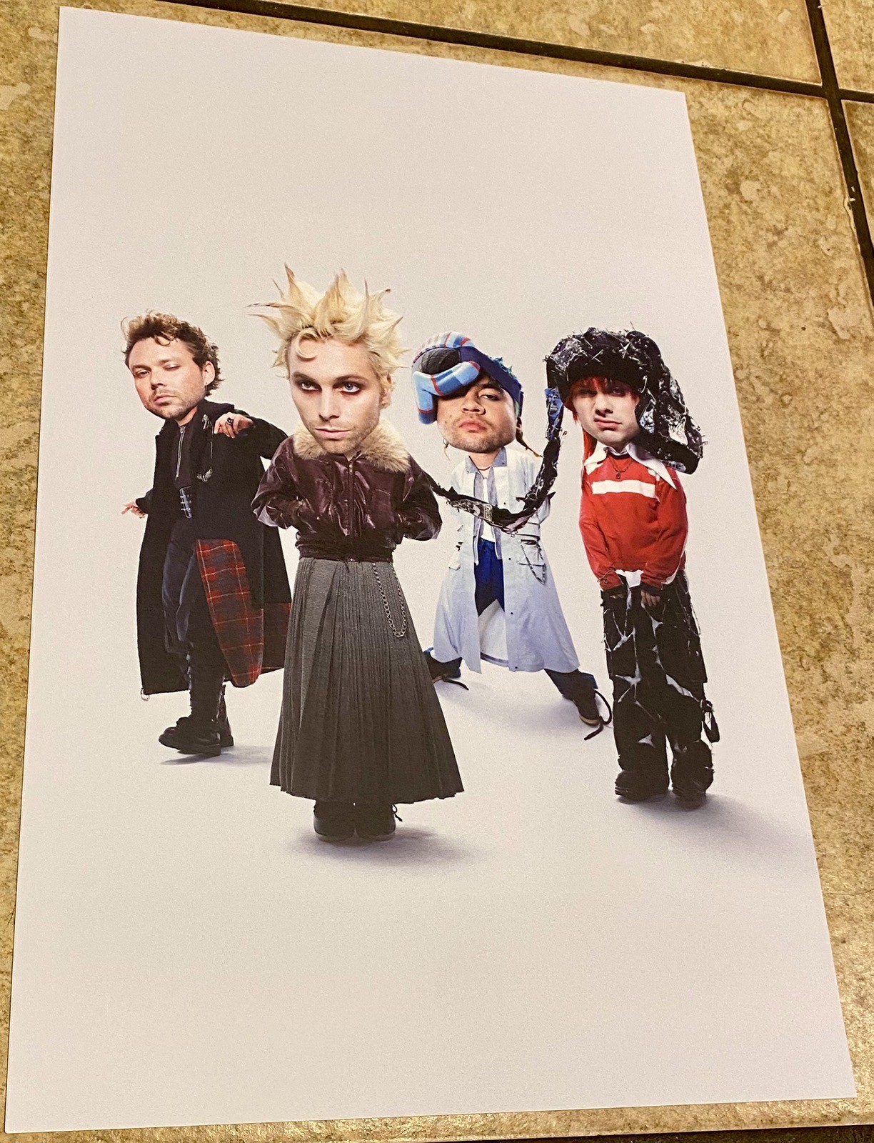 Official 5 Seconds Of Summer “Everyone’s A Star” Promo Poster ALL TIME LOW