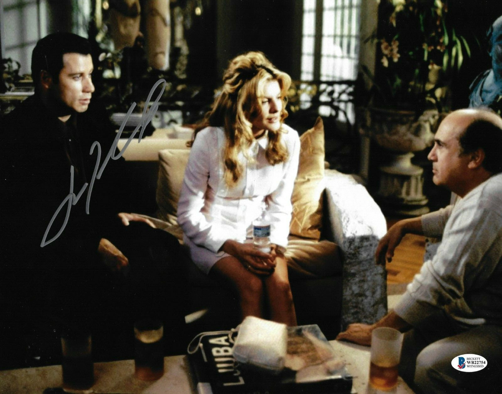 John Travolta Signed 11×14 Photo Get Shorty Beckett BAS Witnessed COA