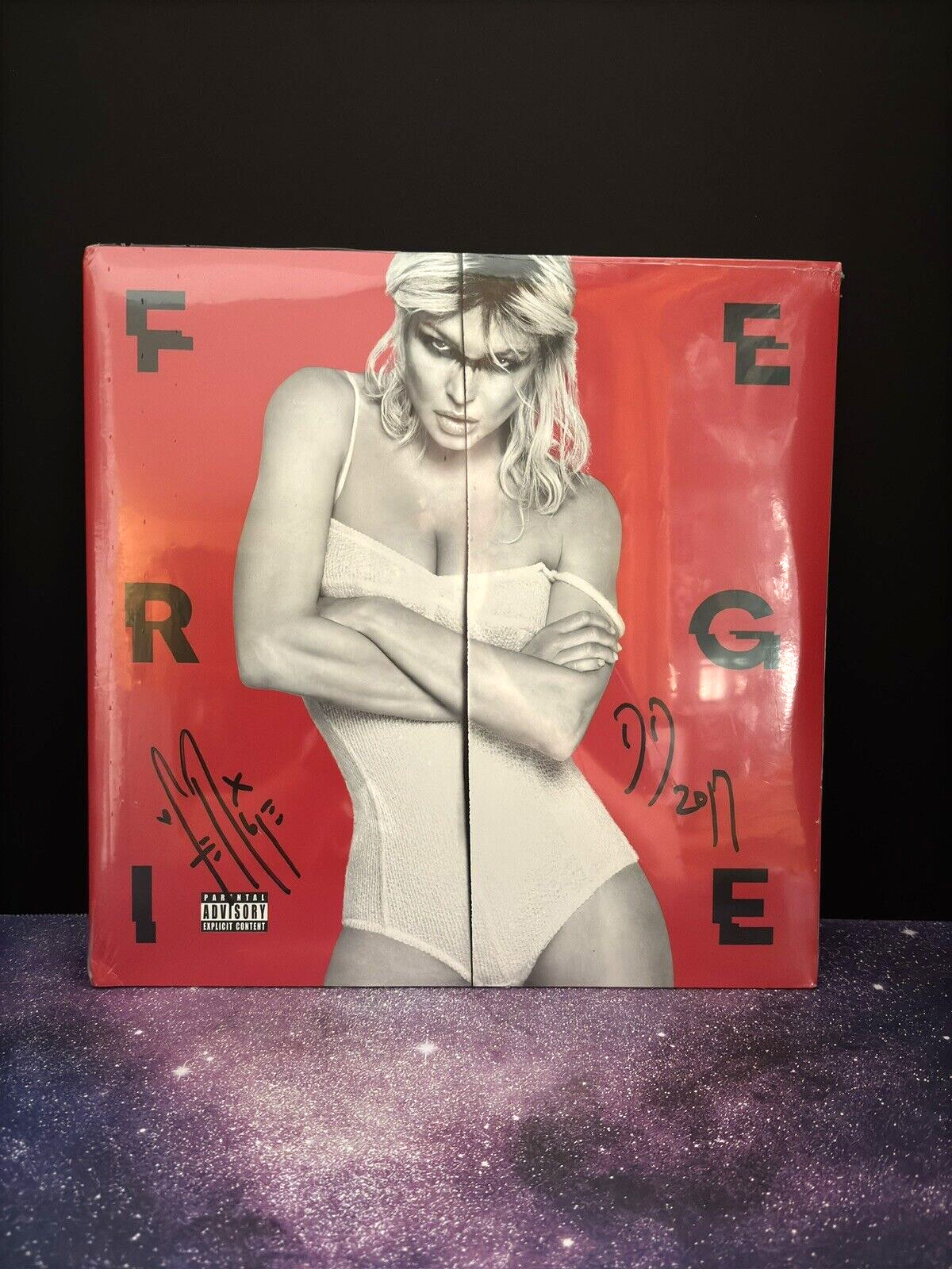 FERGIE Signed Autograph Double Dutchess Vinyl Record 2017 Autographed