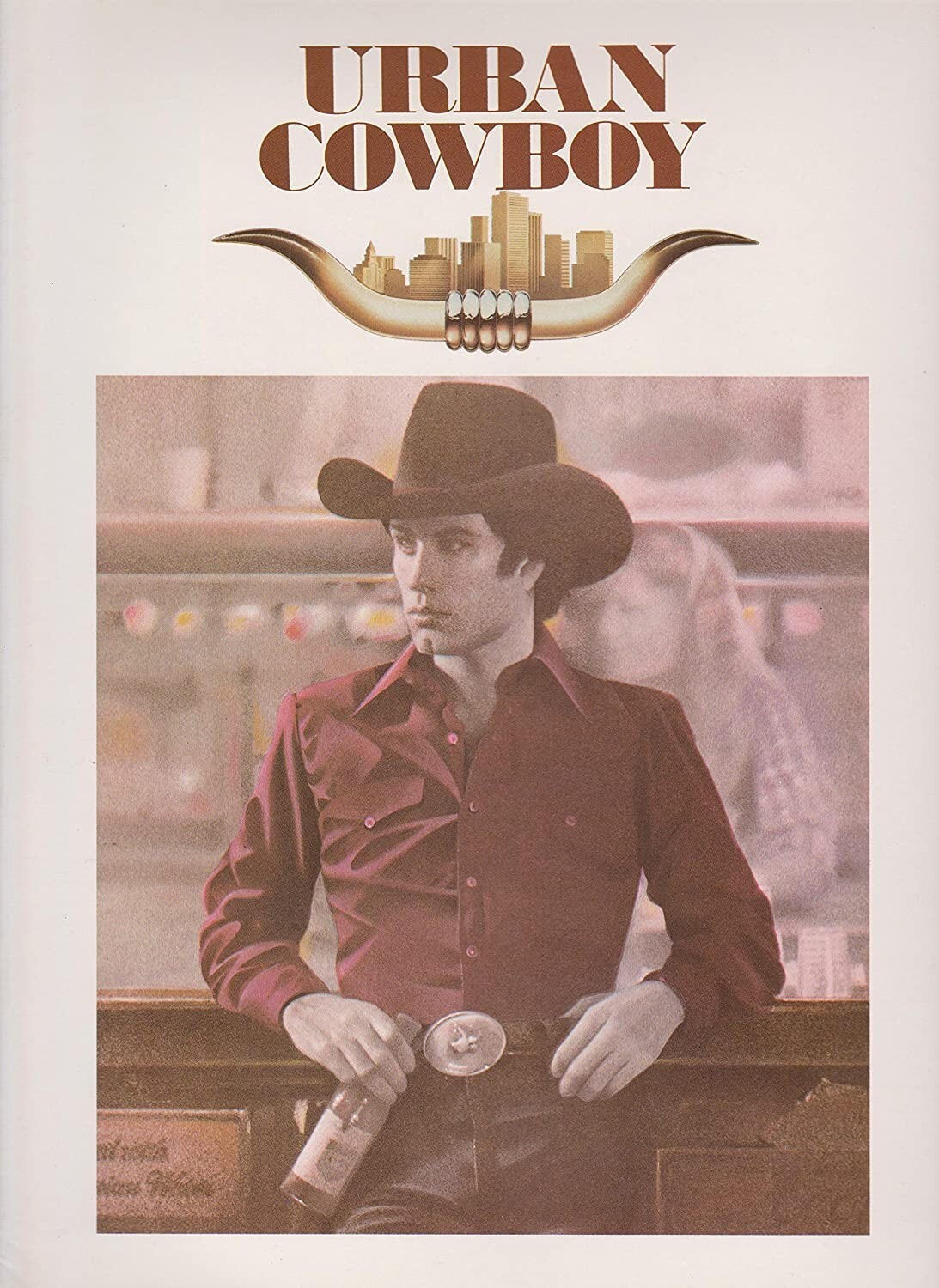 John Travolta Debra Winger Urban Cowboy Movie Program Paramount Pictures 1980
