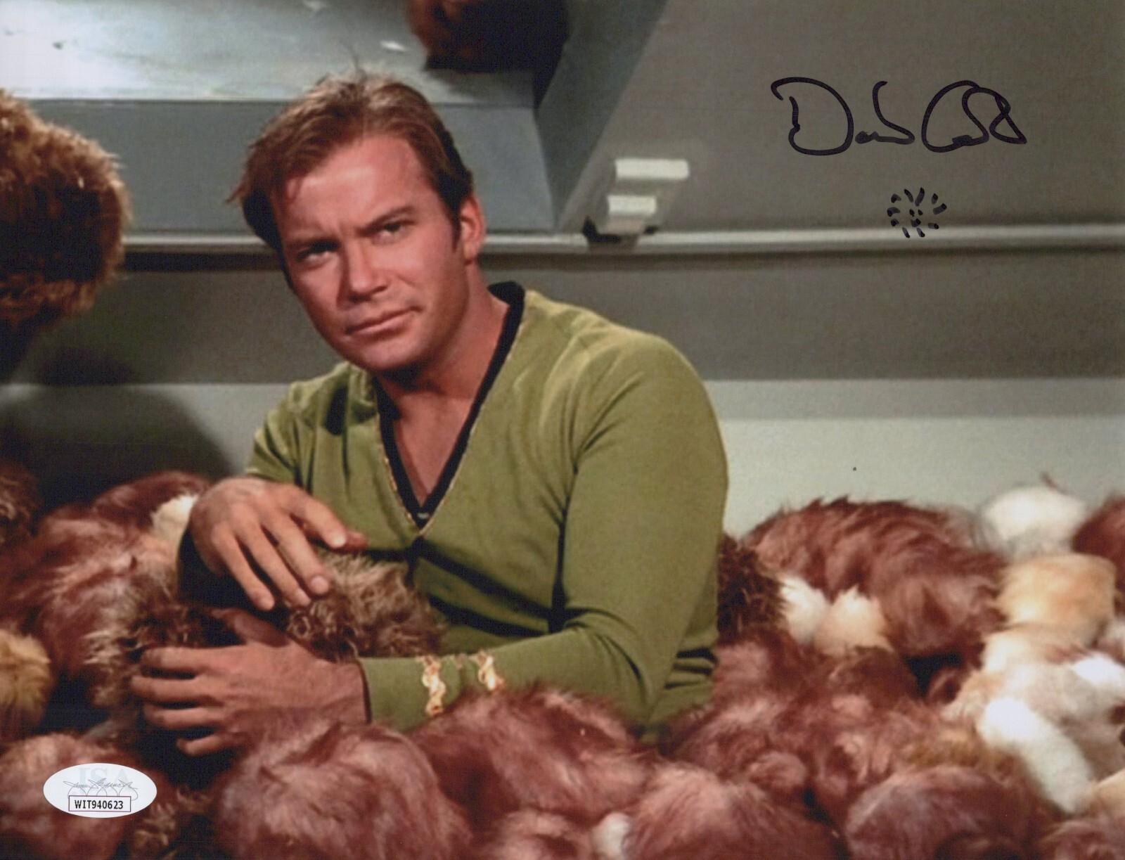 DAVID GERROLD Hand Signed STAR TREK 8×10 Photo Authentic Autograph JSA COA Cert