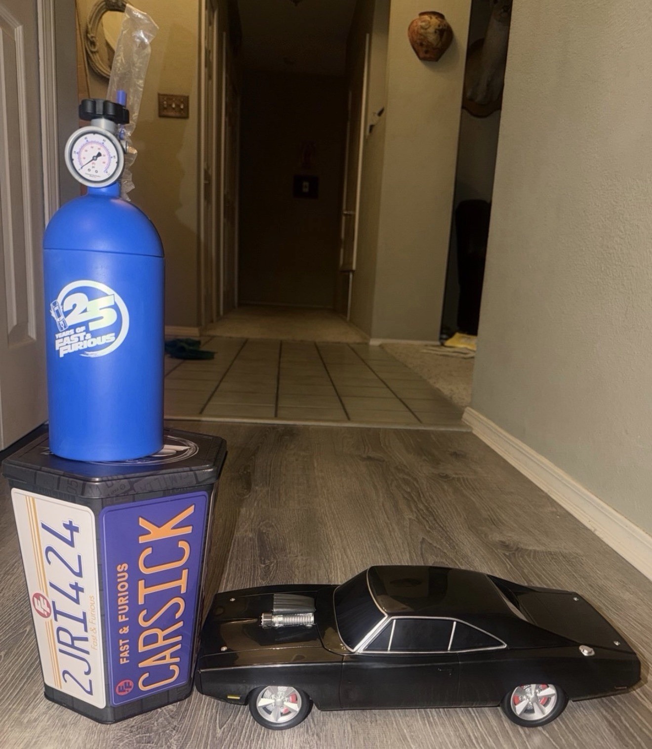 Fast & Furious 25th NOS Cup & Dom’s Charger Popcorn Bucket Lot Of 3