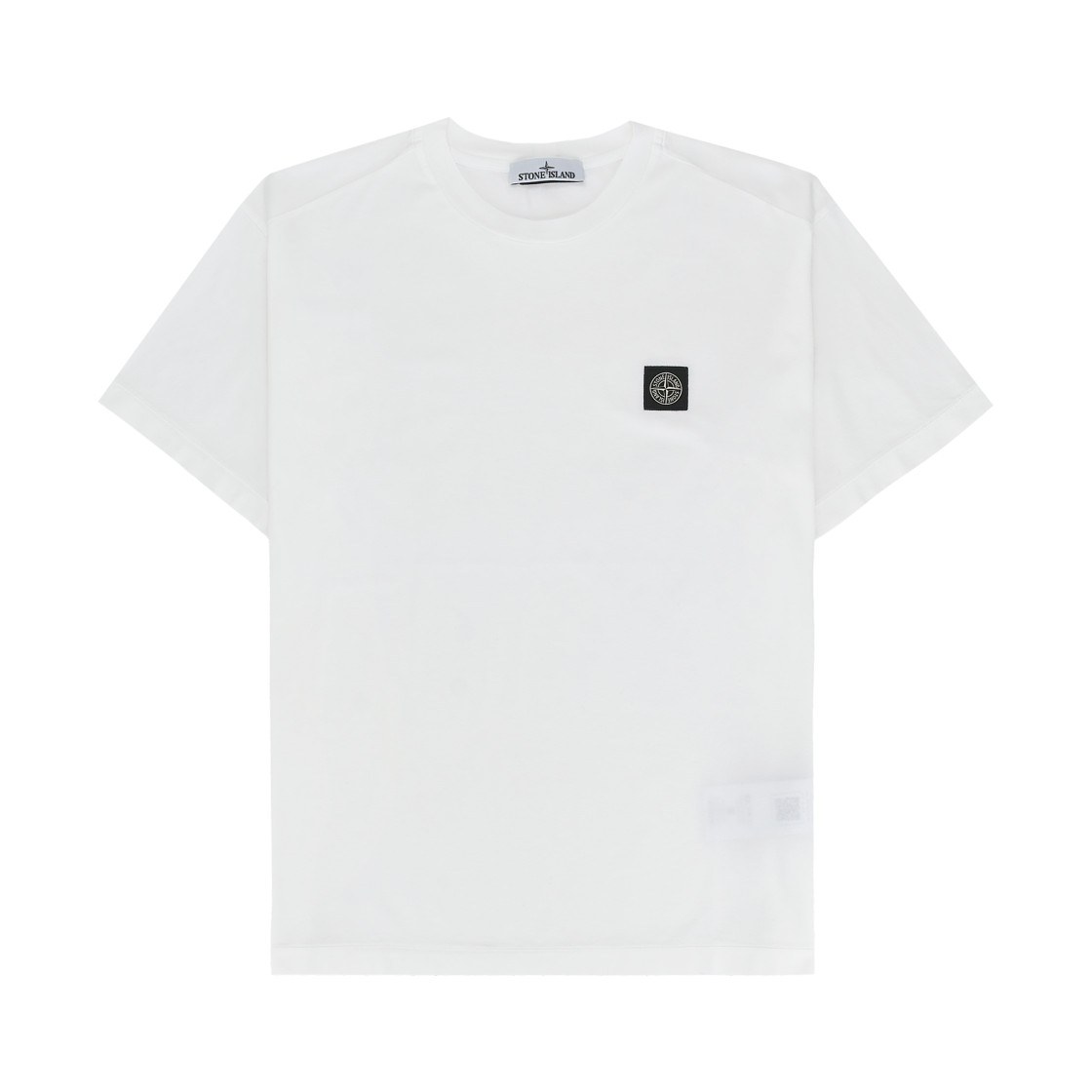 Stone Island 2100039 60/2 Cotton Jersey Slim Fit T-Shirt Compass Patch White