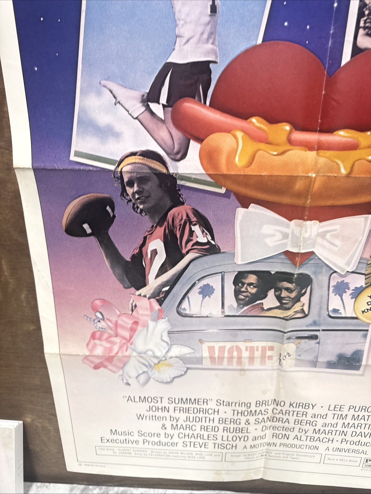 MOVIE POSTER ~ Almost Summer 1978 One Sheet “C” 27×41″ Bruno Kirby Lee Purcell ~
