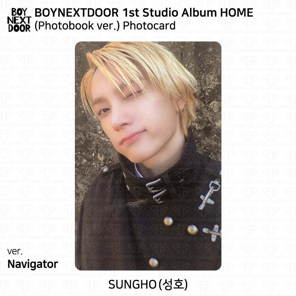BOYNEXTDOOR The 1st Studio Album HOME Standard/Sweet Home ver. Photocard