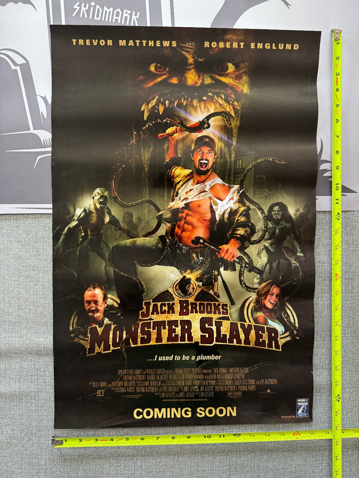 Jack Brooks Monster Slayer – Poster – 17″ x 26 – Original horror dark comedy