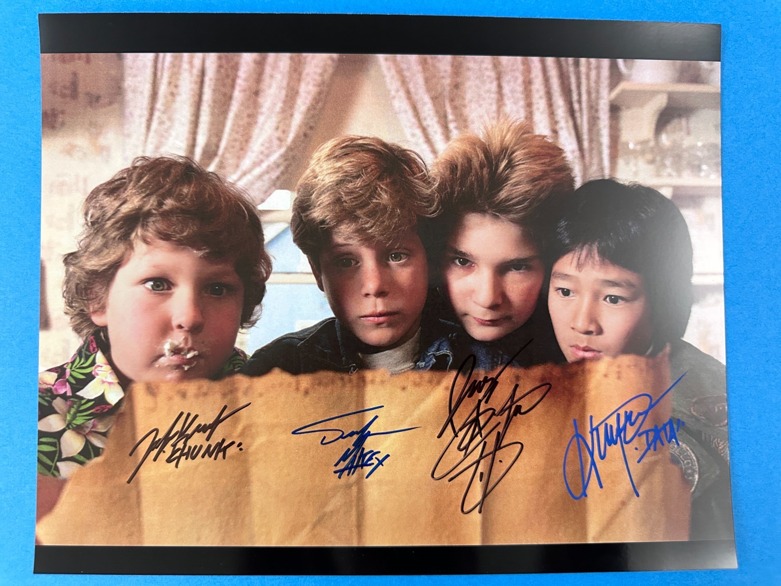 Signed Collectible GOONIES MOVIE Photo 8×10