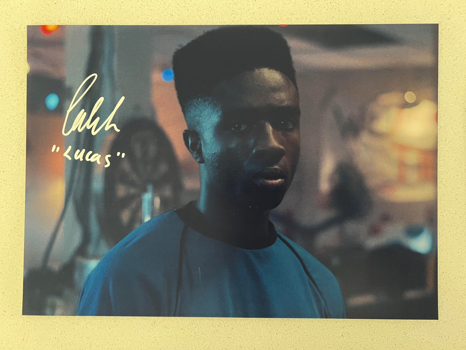 CALEB McLAUGHLIN – 8X12 Promo Photo Hand Signed Autographed w/ COA