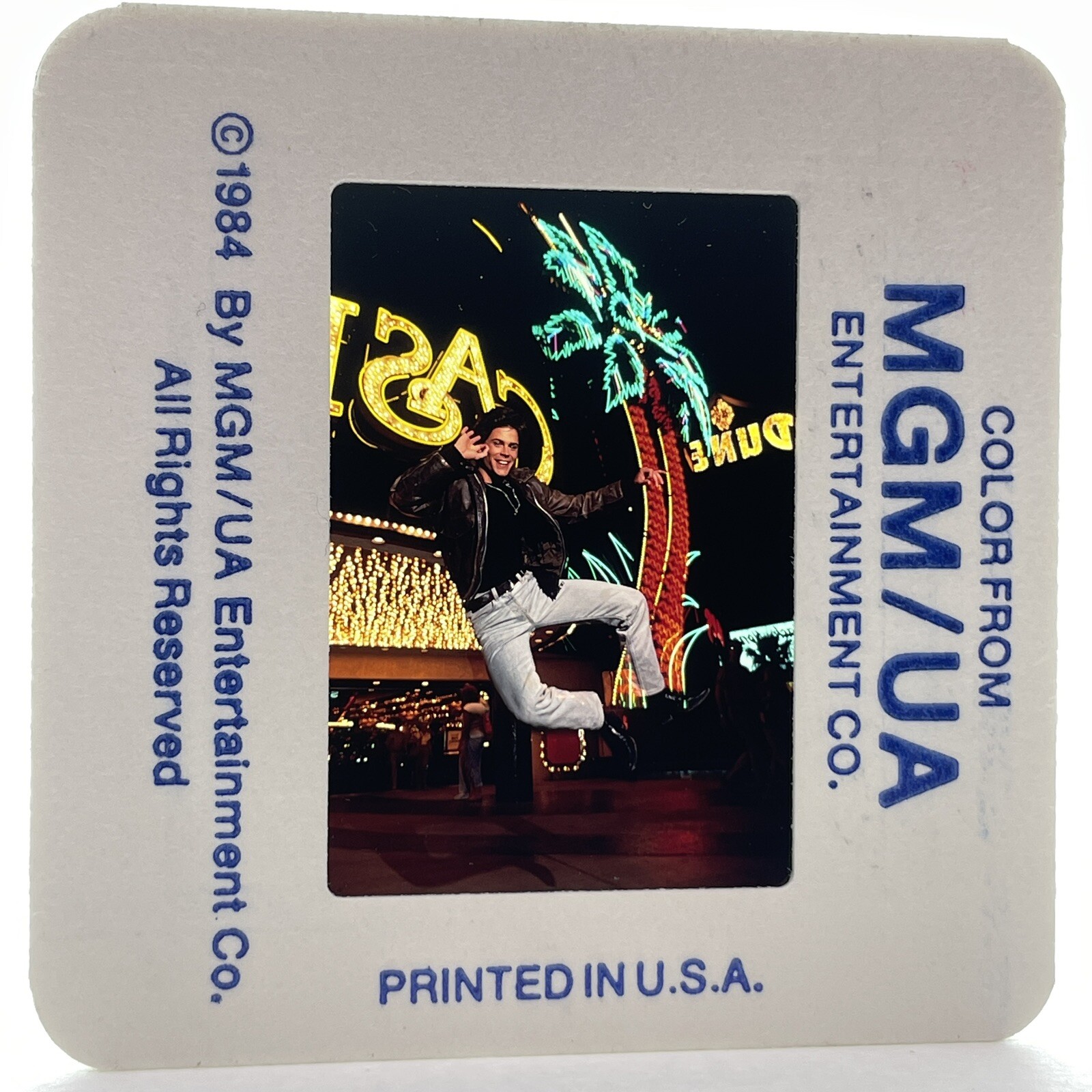 35mm Slide Oxford Blues Rob Lowe 80s Movie Vintage Publicity Promo #4