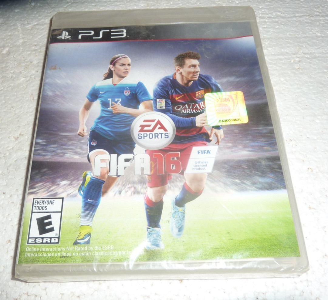 FIFA 16 Sony PlayStation 3 PS3 New Sealed EA Sports Soccer Football Messi S-11