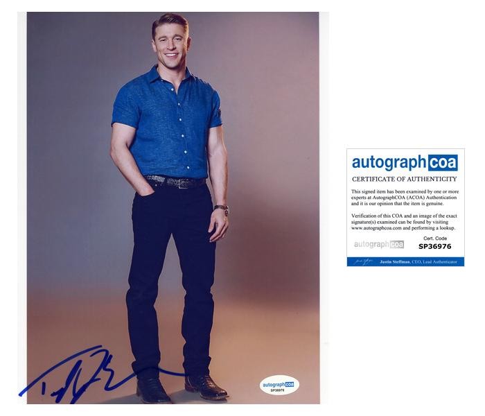 Tyler Jacob Moore “SEAL Team” AUTOGRAPH Signed Autographed 8×10 Photo B ACOA