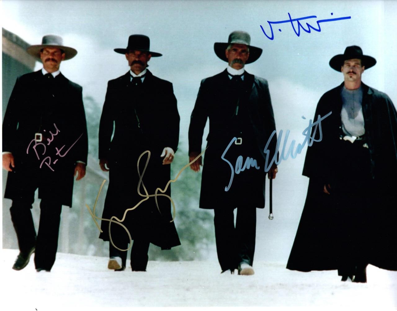 Kurt Russell Paxton Elliott Kilmer 11×14 Signed Autographed Photo Picture w/ COA