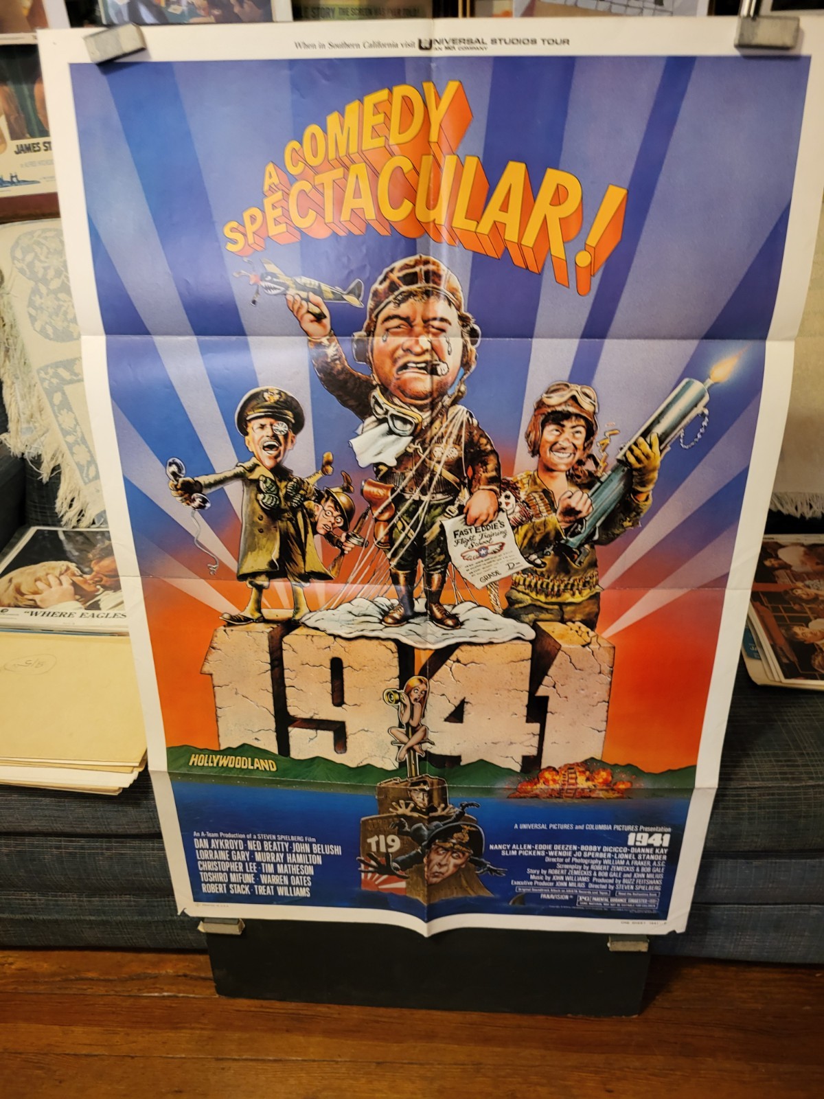 ORIGINAL 1941 ONE-SHEET 1979 STYLE F SPIELBERG WW II SLAPSTICK COMEDY