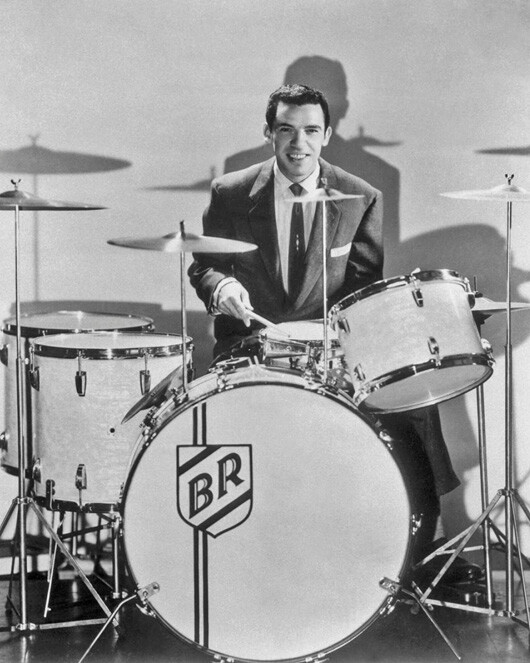 Jazz Drummer BUDDY RICH Glossy 8×10 Photo Music Poster Print