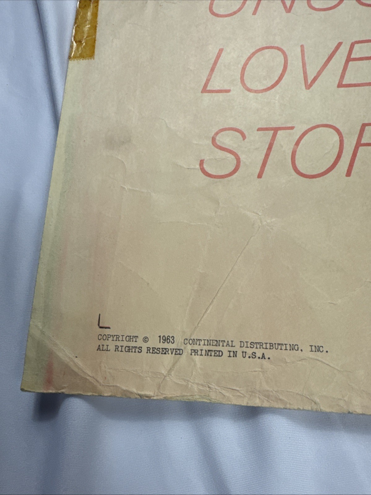 David & Lisa – 1962 Original One Sheet Movie Poster – 22×28 Inches