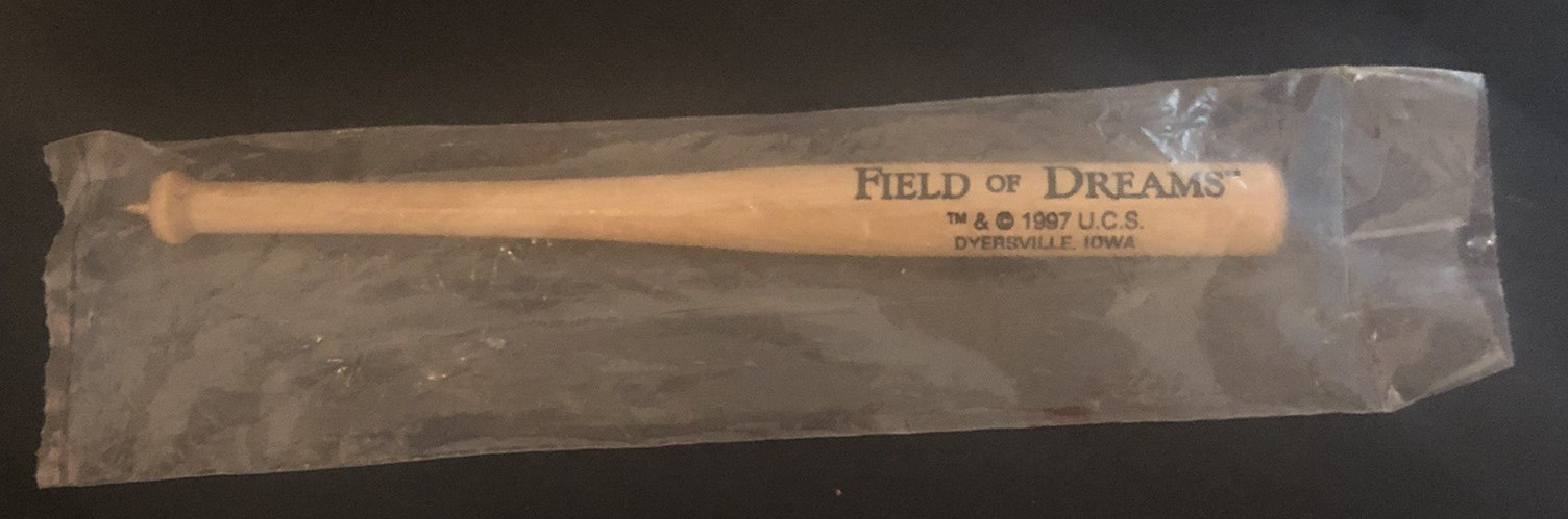 Field of Dreams Baseball Bat Pen Dyersville Iowa NIP Universal City Studio Movie