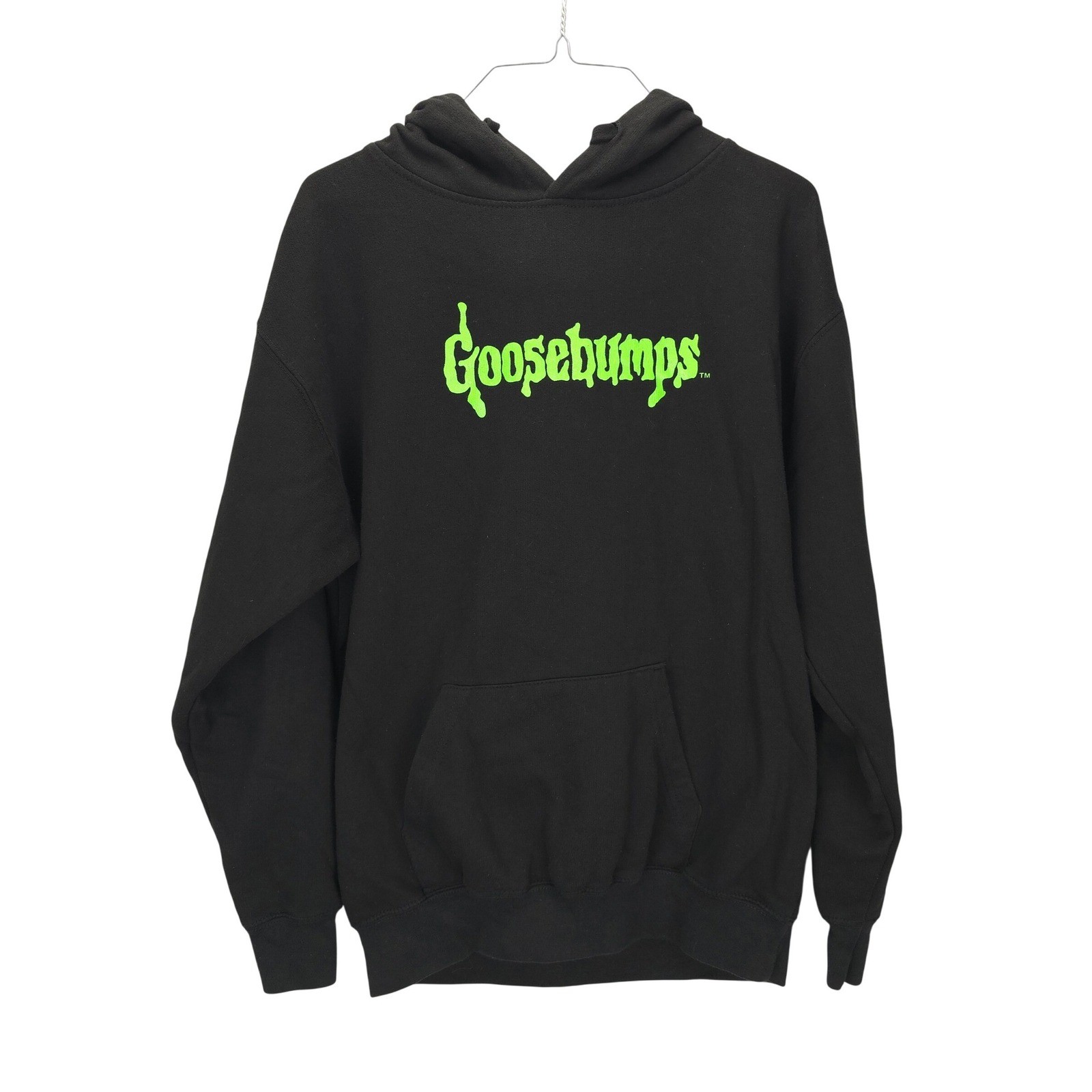 Goosebumps Horrorland Black Hoodie Sweatshirt Unisex M R.L. Stine Nostalgia