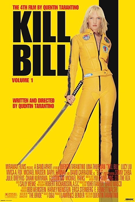 QUENTIN TARANTINO KILL BILL MOVIE POSTER UMA THURMAN NEW 24×36 FREE SHIP