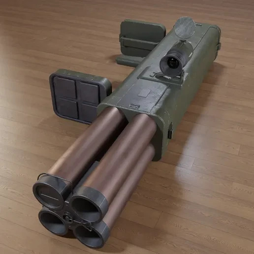 3d printed M202A1 Flash Rocket-Launcher prop Replica Cosplay non-functional 1/1