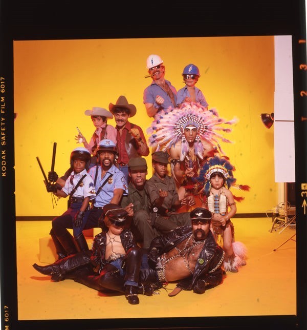 The Village People Can’t Stop The Music Photo Shoot Original 2 1/4 Transparency