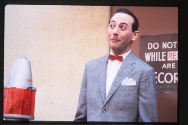 Pee-wee Herman Big Adventure 1985 Original 35mm Photo Transparency Paul Reubens