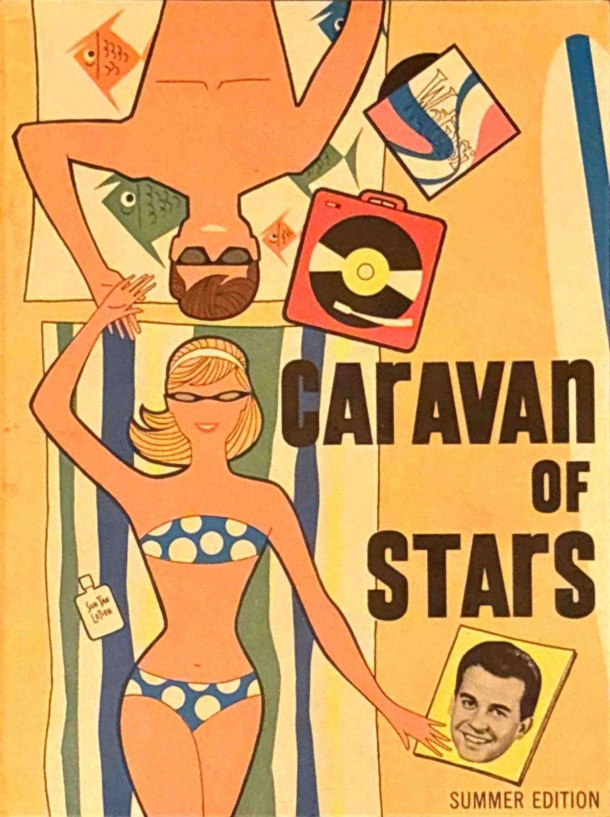 CARAVAN OF STARS ’65 US Concert Program: THEM w/VAN MORRISON,TOM JONES,SHIRELLES