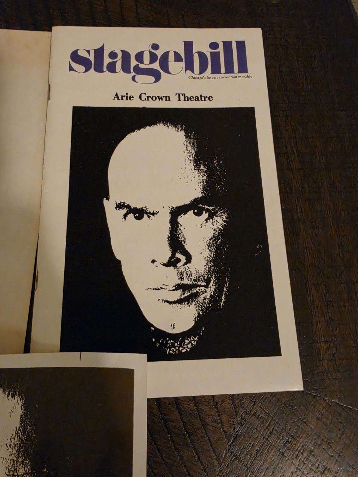 YUL BRYNNER signed autographed Photo + Stagebill Arie Crown Theatre letter