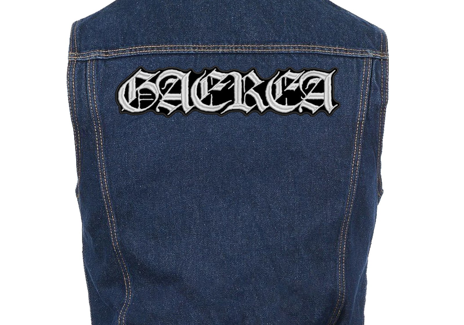 GAEREA embroidered BACKPATCH. Sew On patch. Post Black Metal.