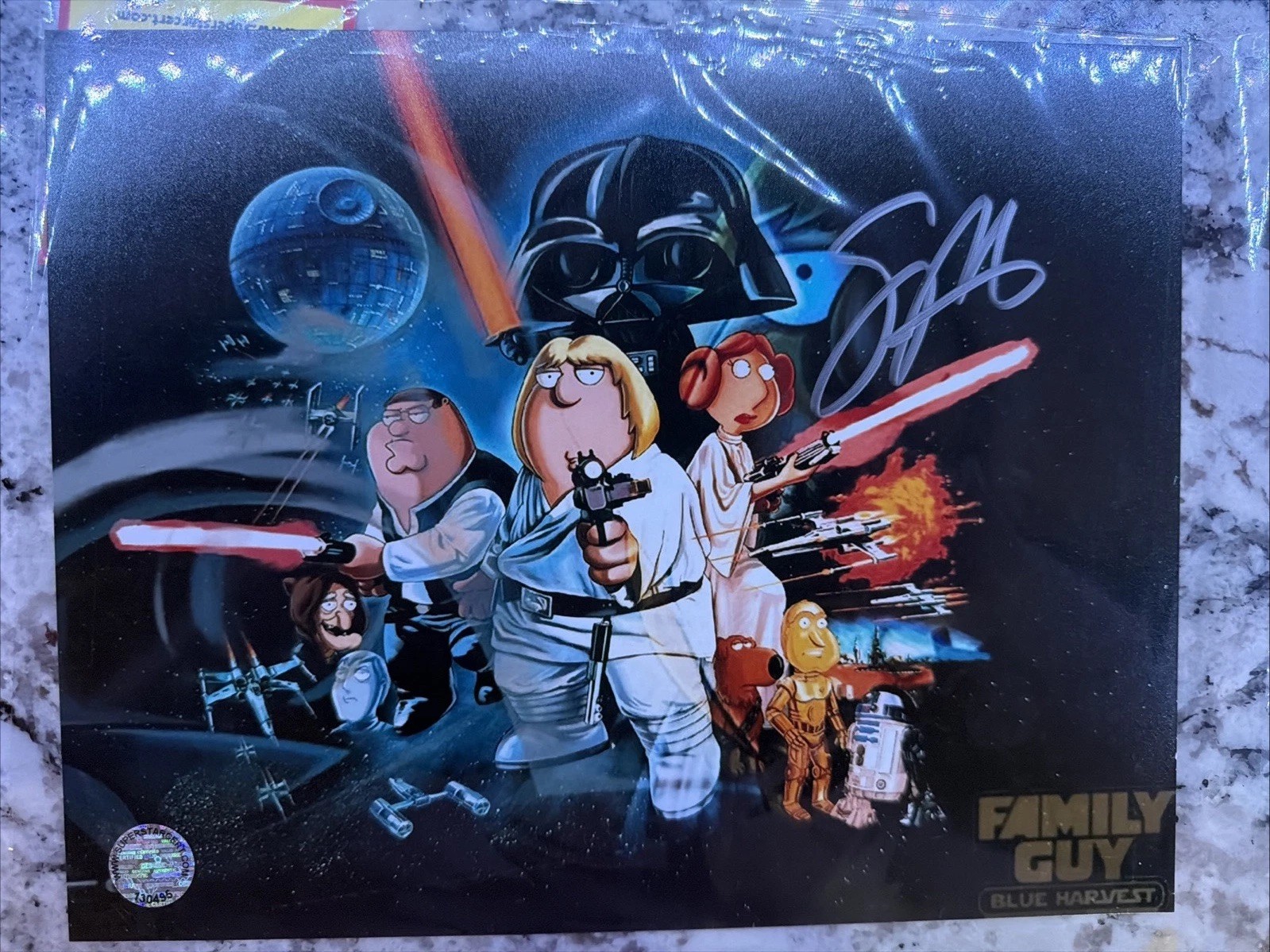 Seth MacFarlane Signed Family Guy 8×10 Iconic Photo Autographed w/COA & Hologram