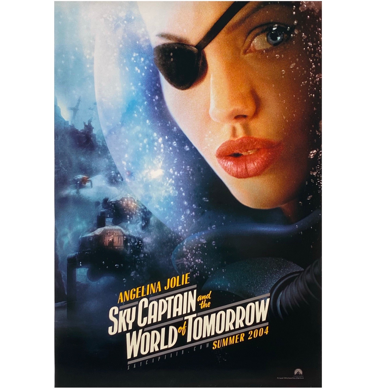 2004 Sky Captain and the World of Tomorrow 20″x13 1/2″ Movie Promo Poster