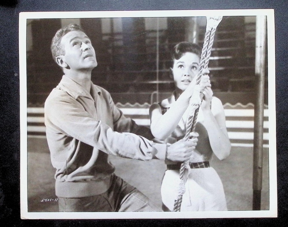 Kathryn Grant Red Buttons 1959 The Big Circus Allied Artists Movie Still w/snipe